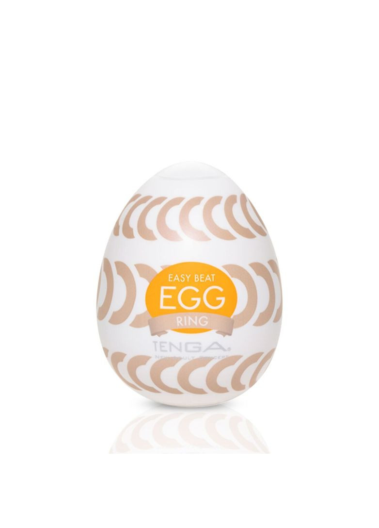 Мастурбатор-яйце Egg Ring з асиметричним рельєфом Tenga (366876538)