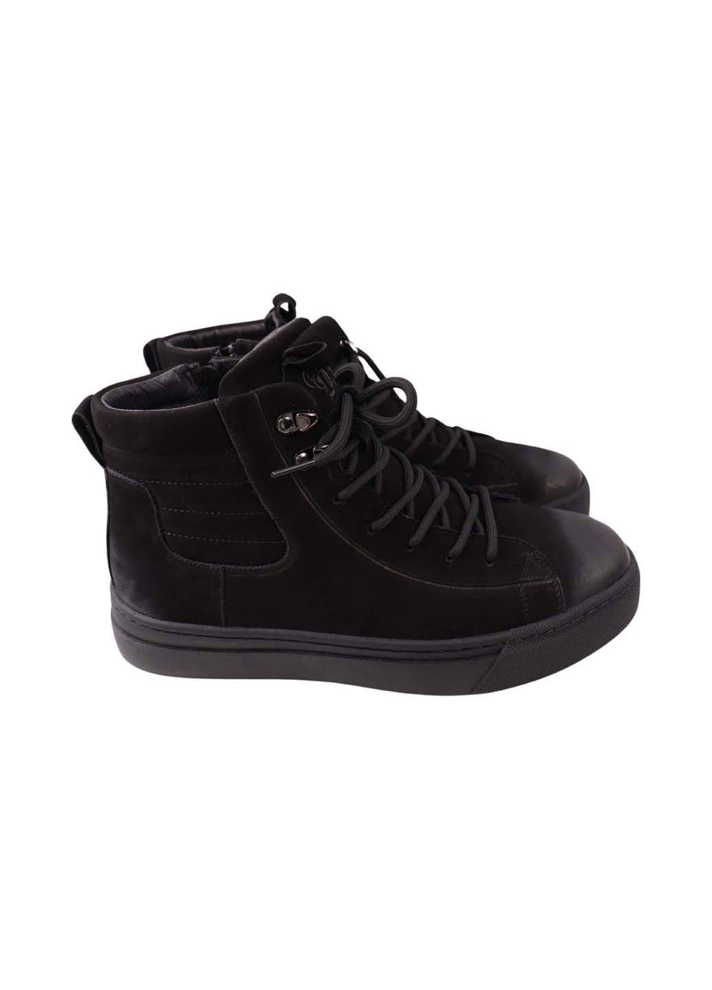 Черные зимние ботинки Brooman