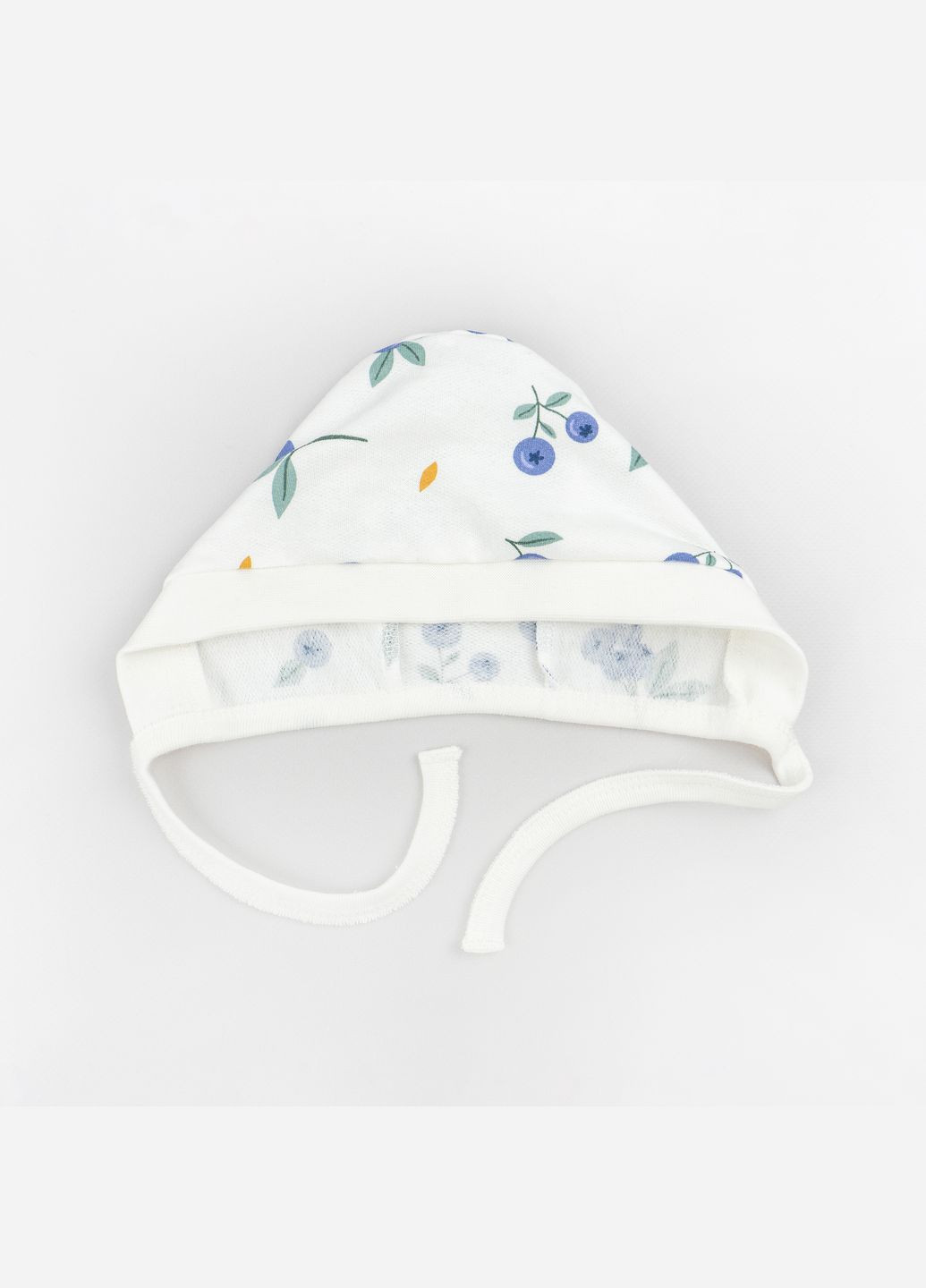 Білий комплект для немовлят 3 в 1 з начосом з ягідками blueberry білий dexter's