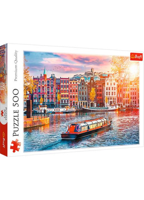 Пазли Амстердам Нідерланди (37428) Trefl (367059906)