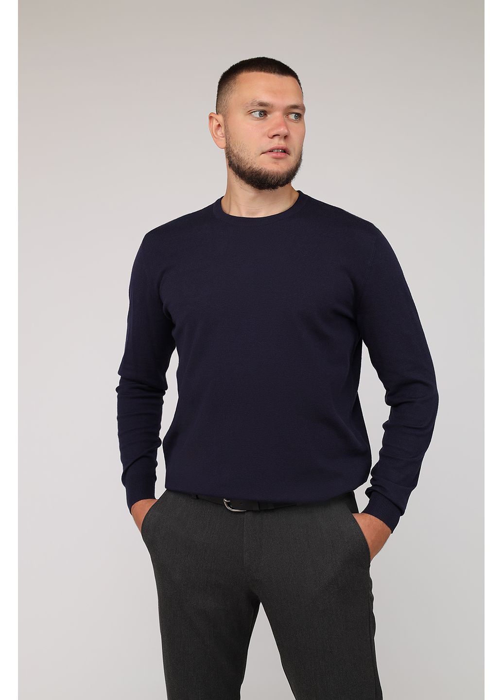 Джемпер мужской цвет темно-синий ЦБ-00275935 Yuki (352690984)