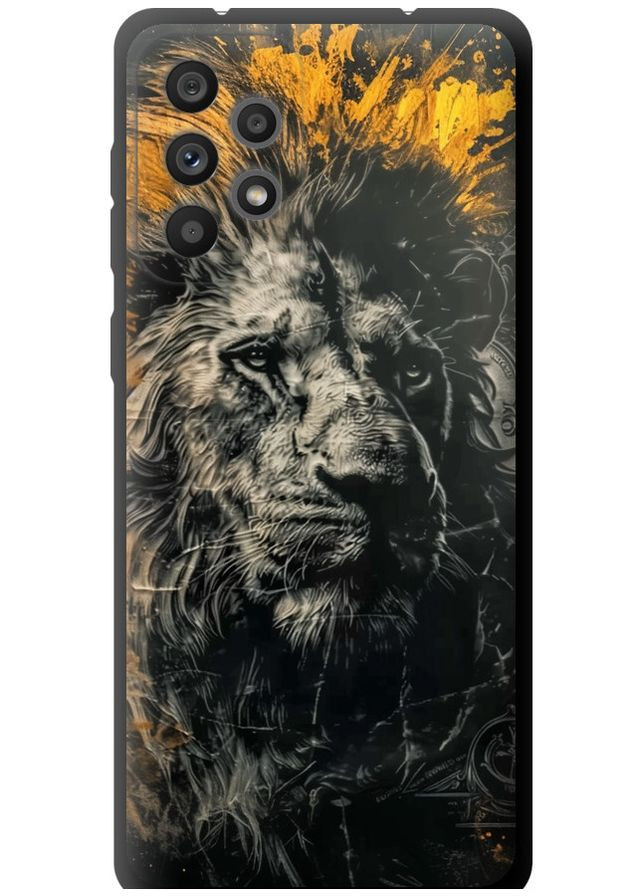 TPU чохол 'Лев у золотих фарбах' для Endorphone Samsung Galaxy A73 A736B (297661606)