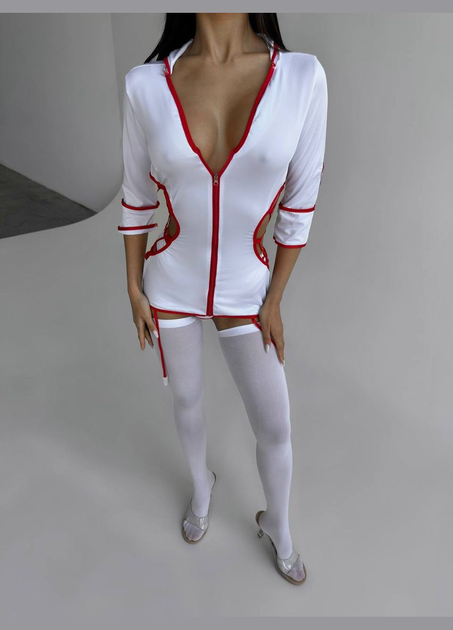Білий ігровий костюм медсестри Simply sexy