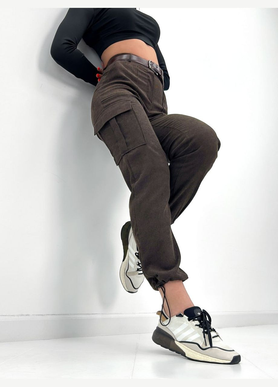 Женские брюки вельветовые карго Fashion Girl "urban" (282934118)