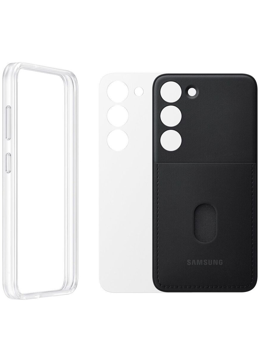 Чехол-накладка Frame Cover для Galaxy S23 SM-S911 Black (EF-MS911CBEGRU) Samsung (341490149)