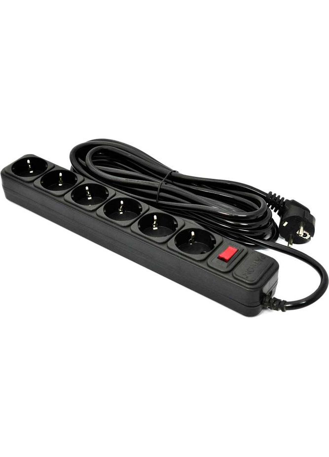 Сетевой фильтр SP-1665 6 розеток 5 м 16А 3х1.5мм2 (EXT-PN-SP-1665) Patron (344452798)