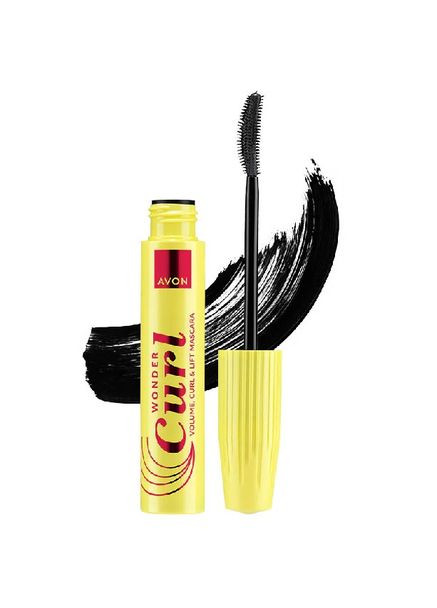 Туш для вій «Магічний вигин», 10 мл Blackest Black Avon (368682115)
