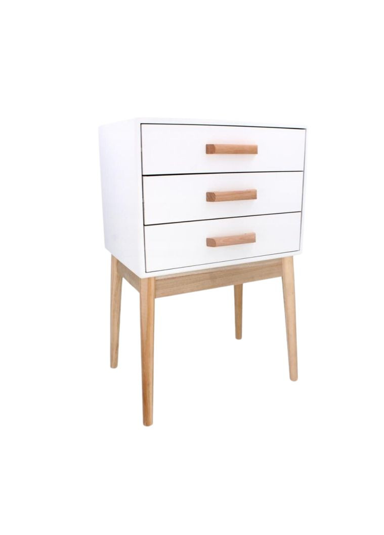 Тумба прикроватная AVESTA на три ящика в скандинавском стиле Chomik (361951555)