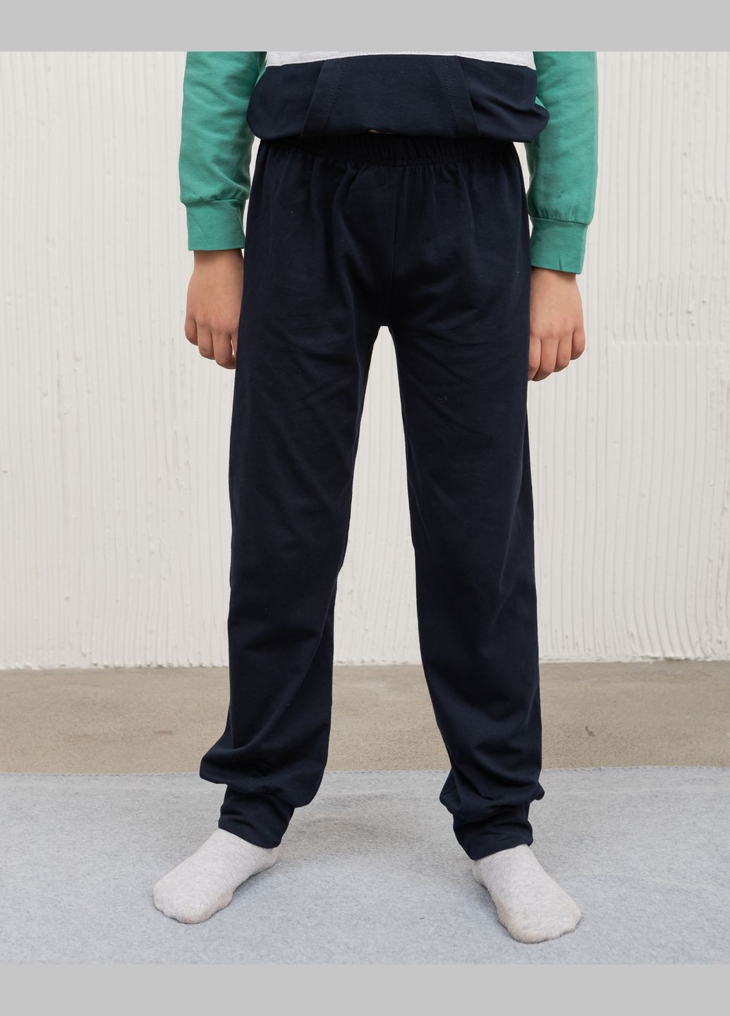 Темно-синя дитячий комплект зі штанами на хлопчика Tom John