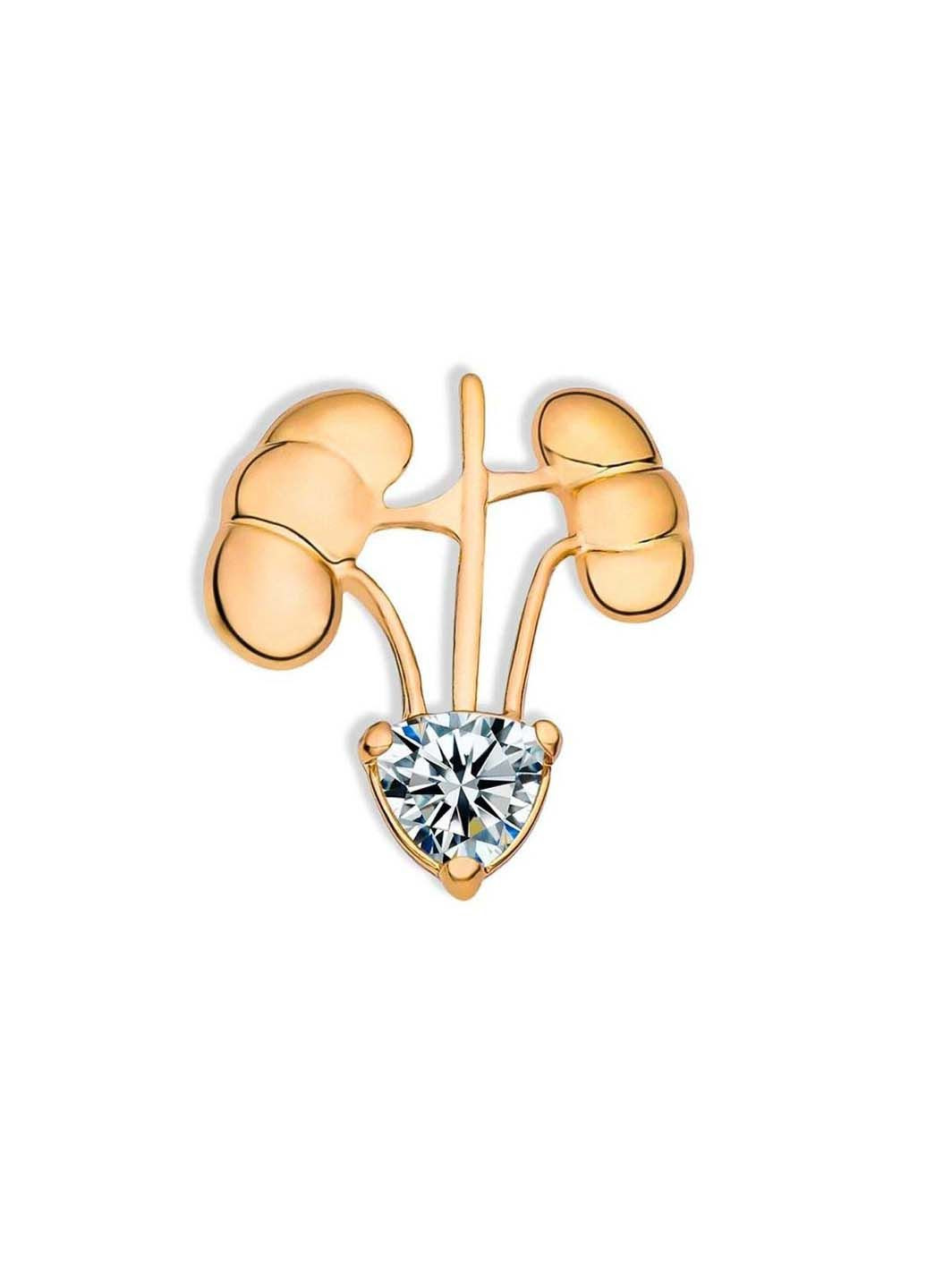 Значок нирки BRGV113919 2,3 х 2,6 см BROCHE (298533893)