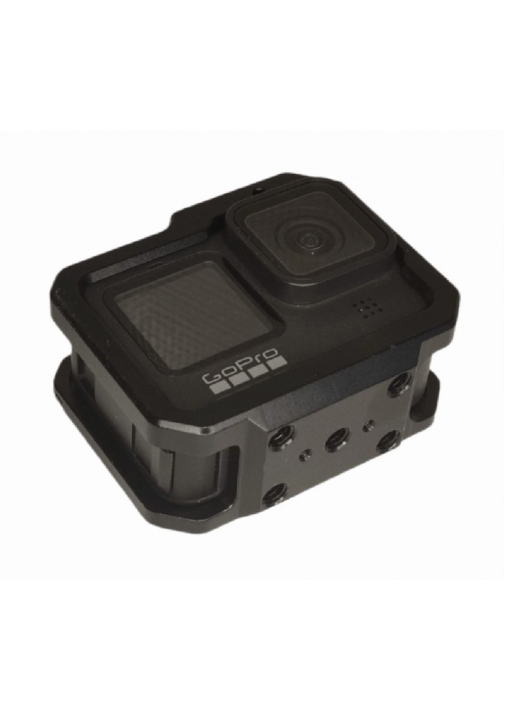 Защитная рамка алюминиевая для защиты от ударов повреждений экшн камер GoPro Hero 12, 11, 10, 9 81х65х34 мм (476744-Prob) Unbranded (290250838)