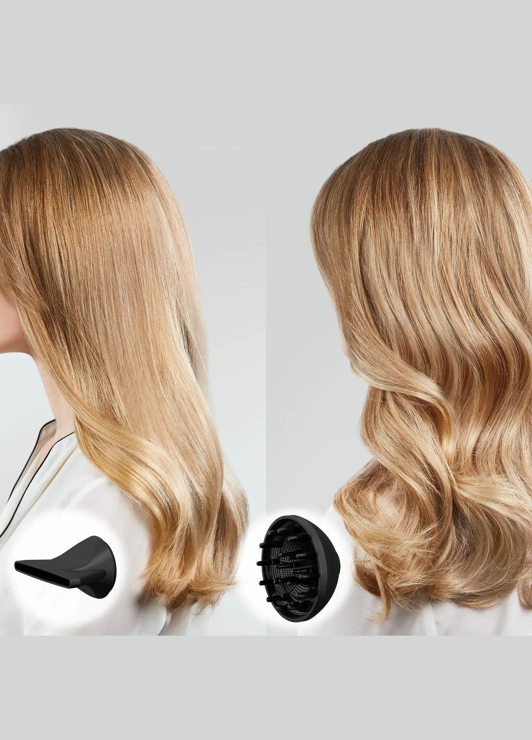 Фен Tiny, 1600Вт, 3 режими, дифузор, іоніз-я, хол. обдування, зелено-чорний Rowenta (330031866)