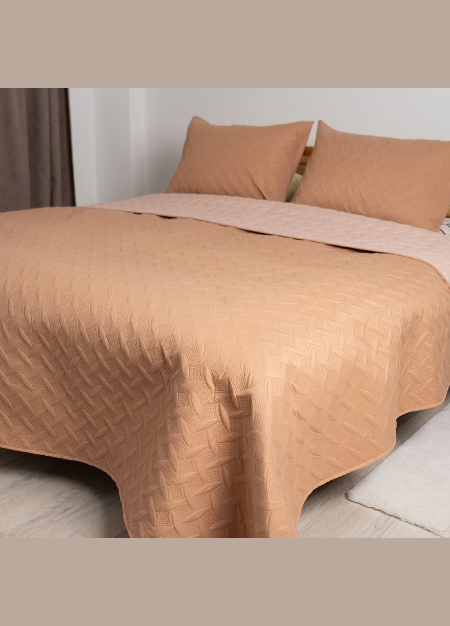 Покрывало и наволочки (1 шт) Кофейный винтаж размер 180х240 см ТЕП (323645230)