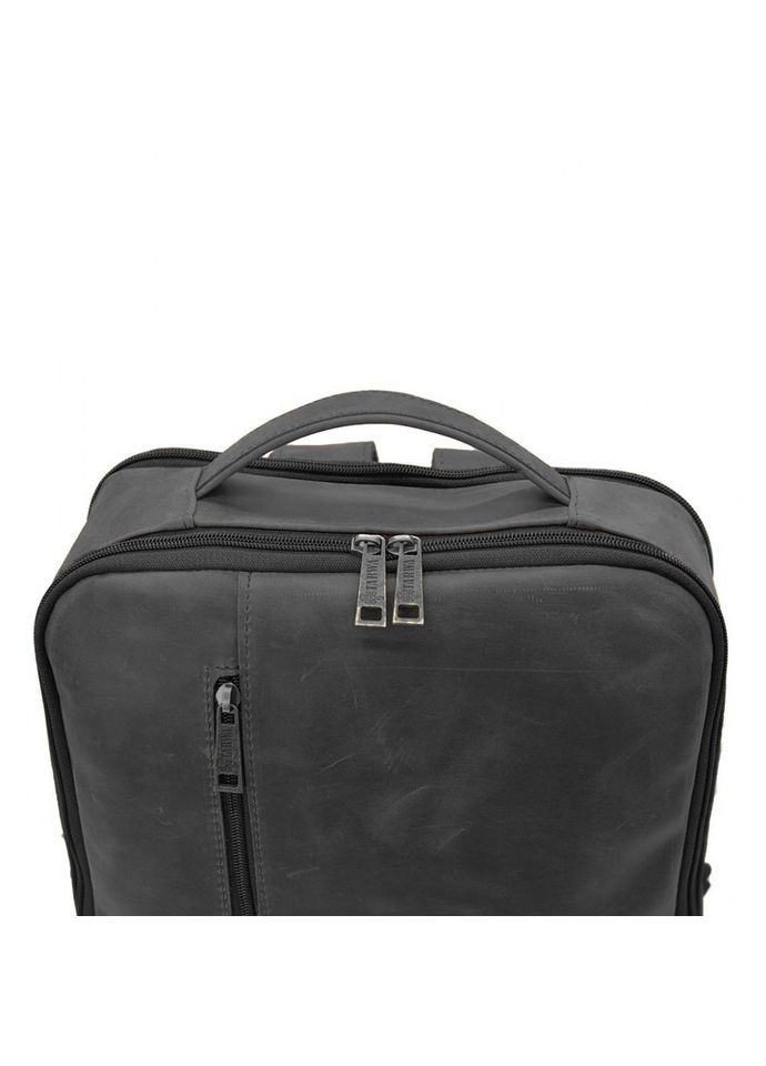 Кожаный Рюкзак мужской черный для ноутбука RA-7287-3md лошадиная кожа TARWA (306373255)