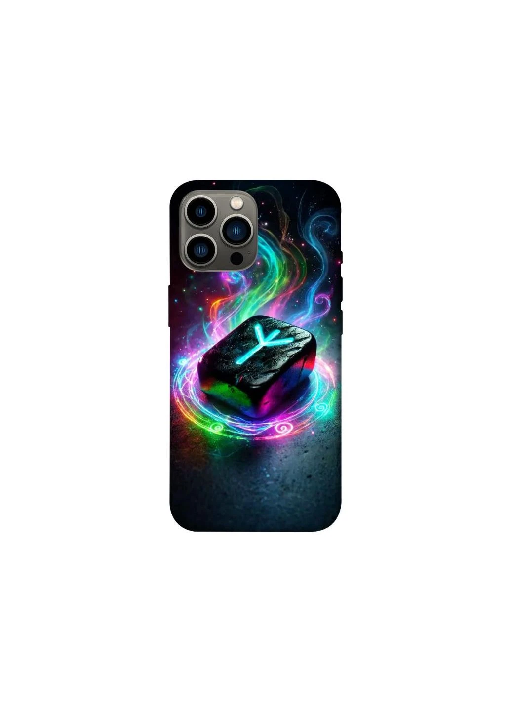Чехол на Apple iPhone 13 Pro Max (6.7") Руна Альгиз Frontalka (354190916)