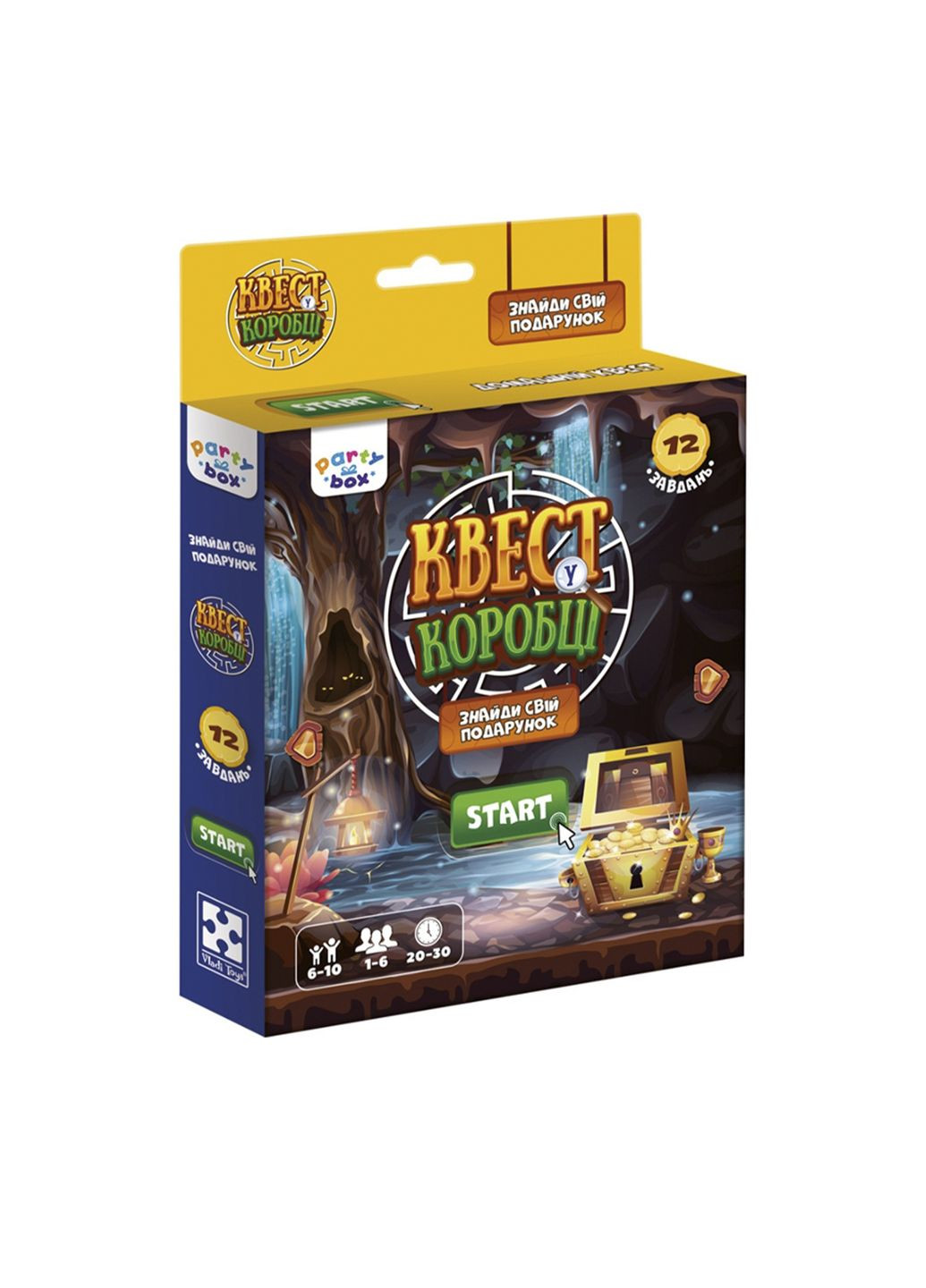 Квест у коробці «Монстри» колір різнокольоровий ЦБ-00262624 Vladi toys (307362758)