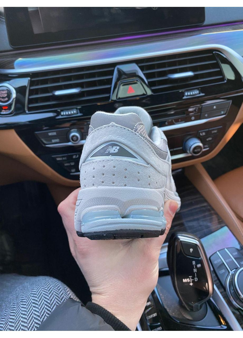 КРОССОВКИ ЖЕНСКИЕ NEW BALANCE 2002R LIGHT GREY НЬЮ БЕЛАНС 2002R No Brand серые демисезоны (367172590)