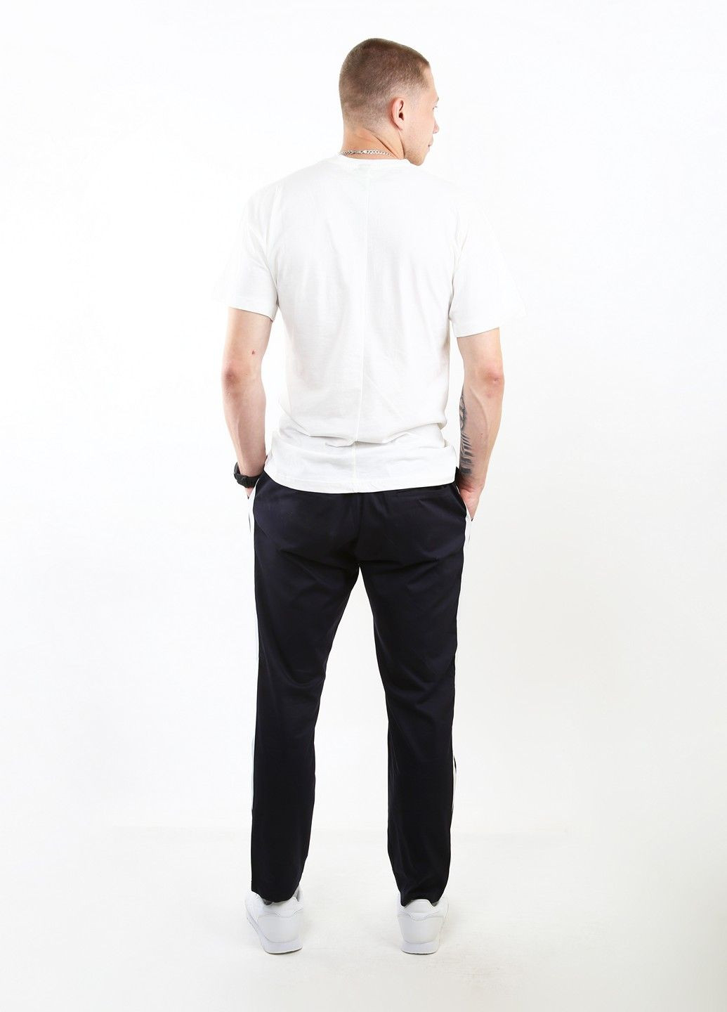 Темно-синие демисезонные брюки Mtp