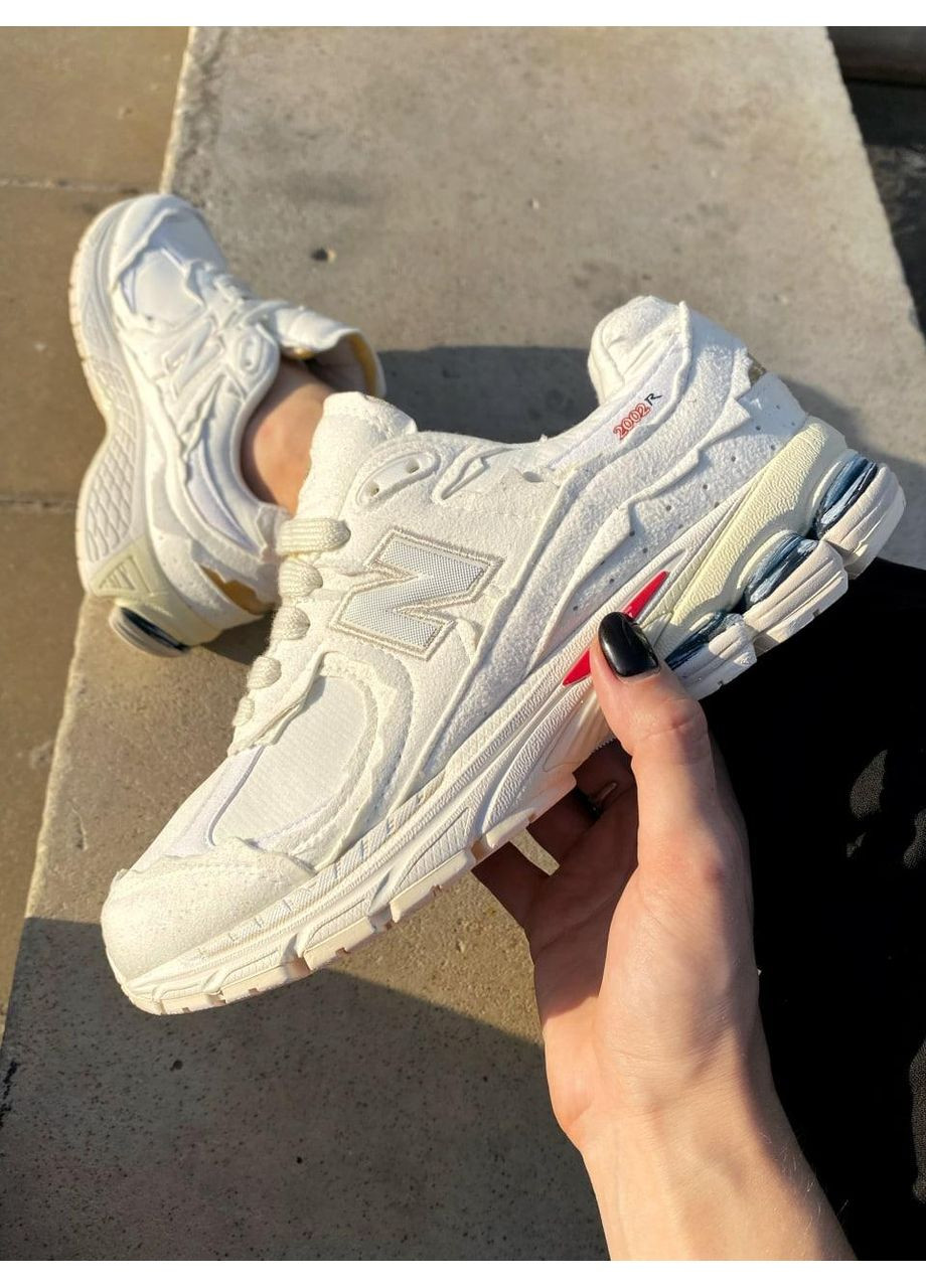 КРОССОВКИ ЖЕНСКИЕ NEW BALANCE 2002R PROTECTION PACK SEA SALT НЬЮ БЕЛАНС 2002R No Brand бежевые демисезоны (368862138)