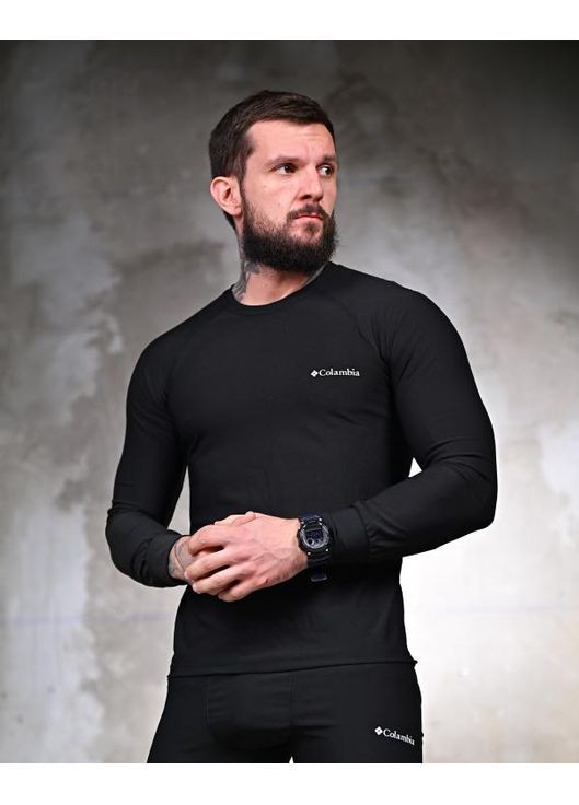 Армійська чоловіча активна термобілизна на omni-heat чорна Freedom (363021766)