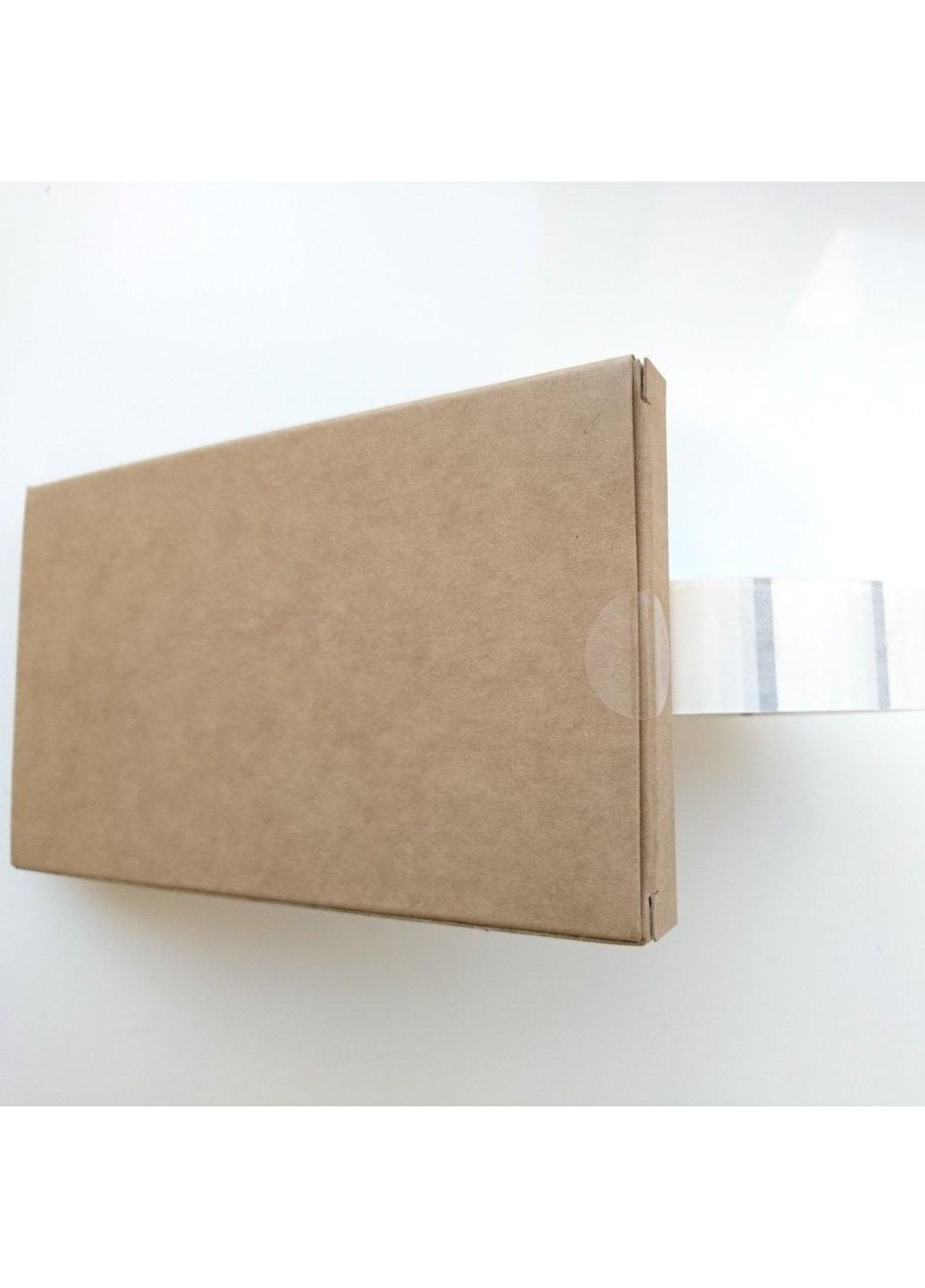 Коробка, упаковка 90х160х12 мм с европодвесом из крафт картона 275 г/кв.м. No Brand (326063734)