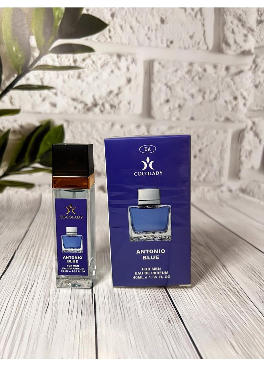 Парфумована вода 40ml "ANTONIO BLUE" (чол) Cocolady (361224613)