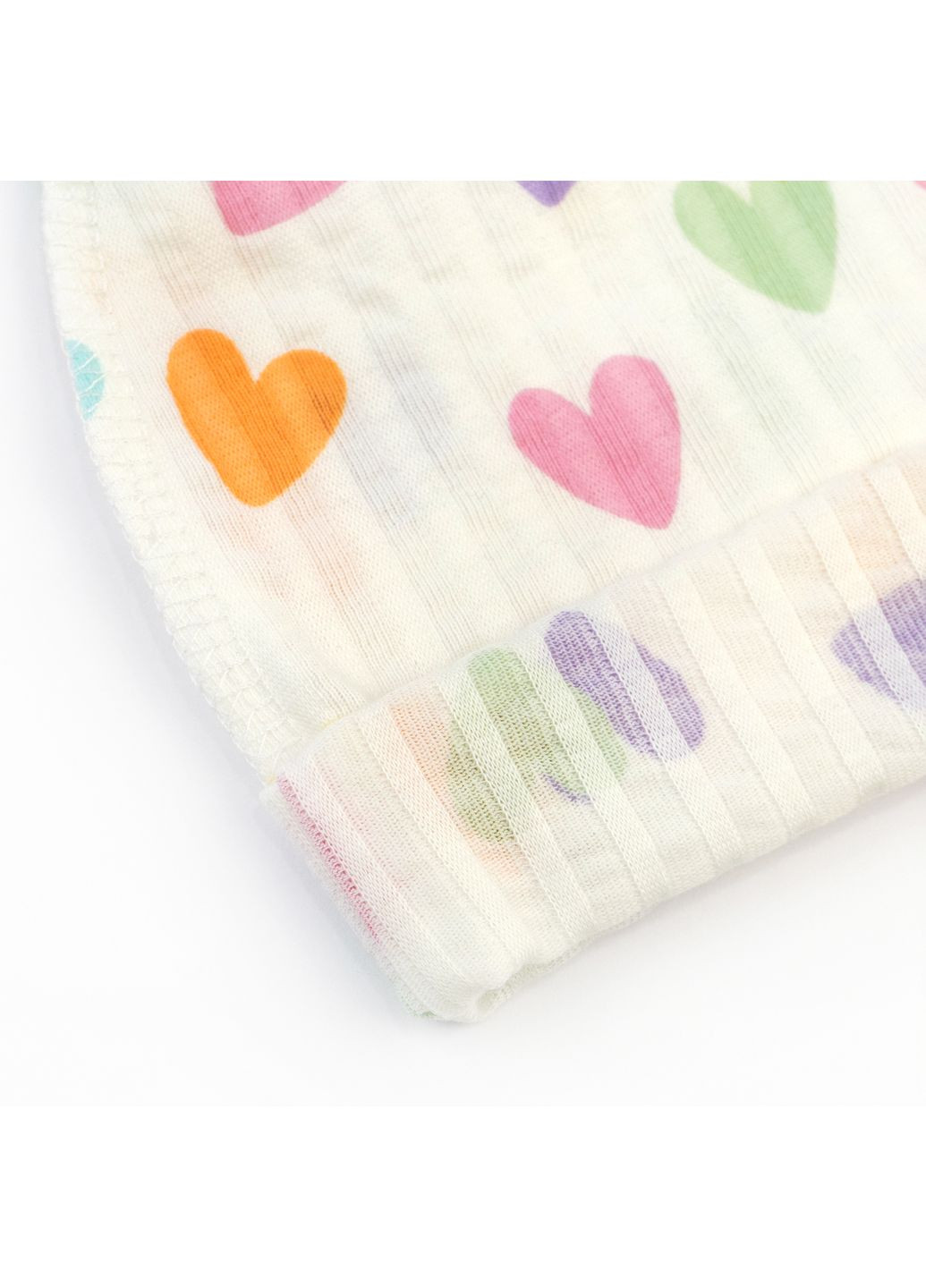 Шапочка Dexter`s для младенцев с подворотом с сердечками hearts 40 dexter's (353834851)