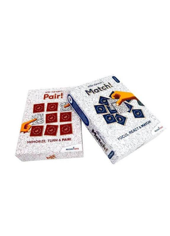 Настільна карткова гра "Mike Harmans Pair" RT5112 тренування пам'яті Recent Toys (306433361)