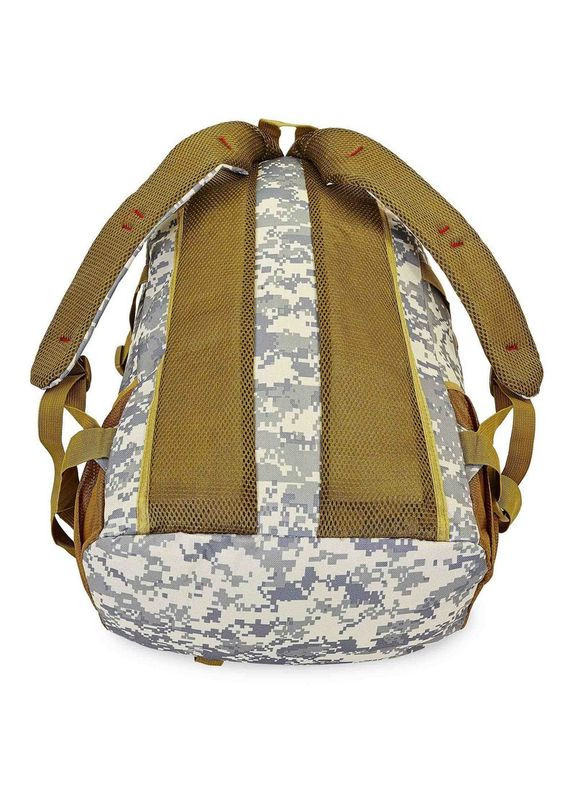 Рюкзак туристический бескаркасный 26 литров (полиэстер, нейлон, размер 50х34х15см, Камуфляж пиксель ACUPAT) Record (361436526)