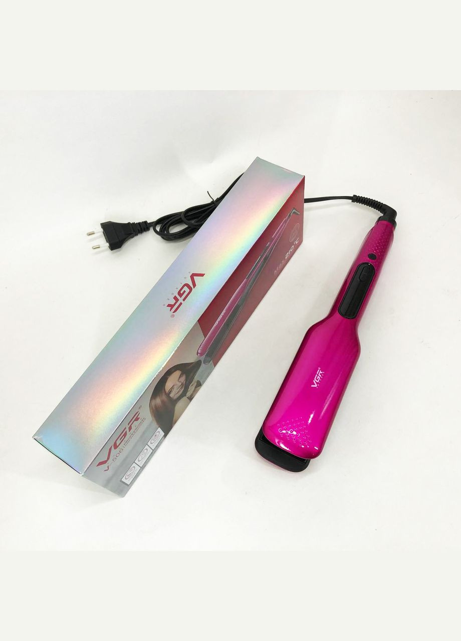 Ергономічна випрямляч випрямляч V-506, Укладка волосся випрямляч, YB-239 Праска випрямляч VGR (351486398)