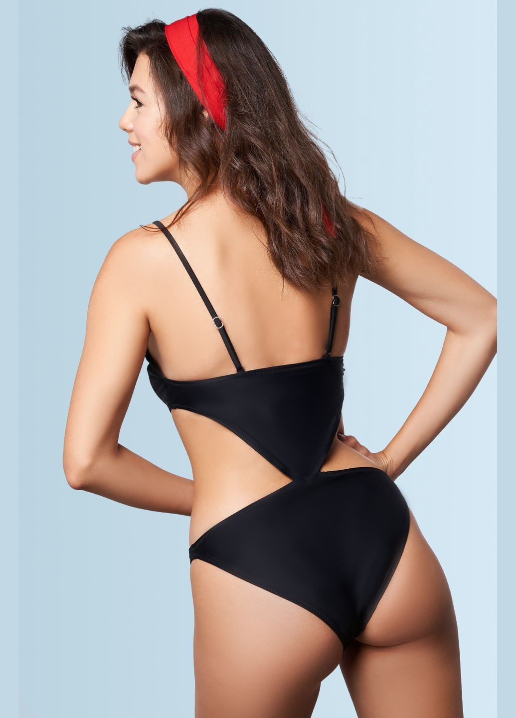 Чорний літній купальник No Brand