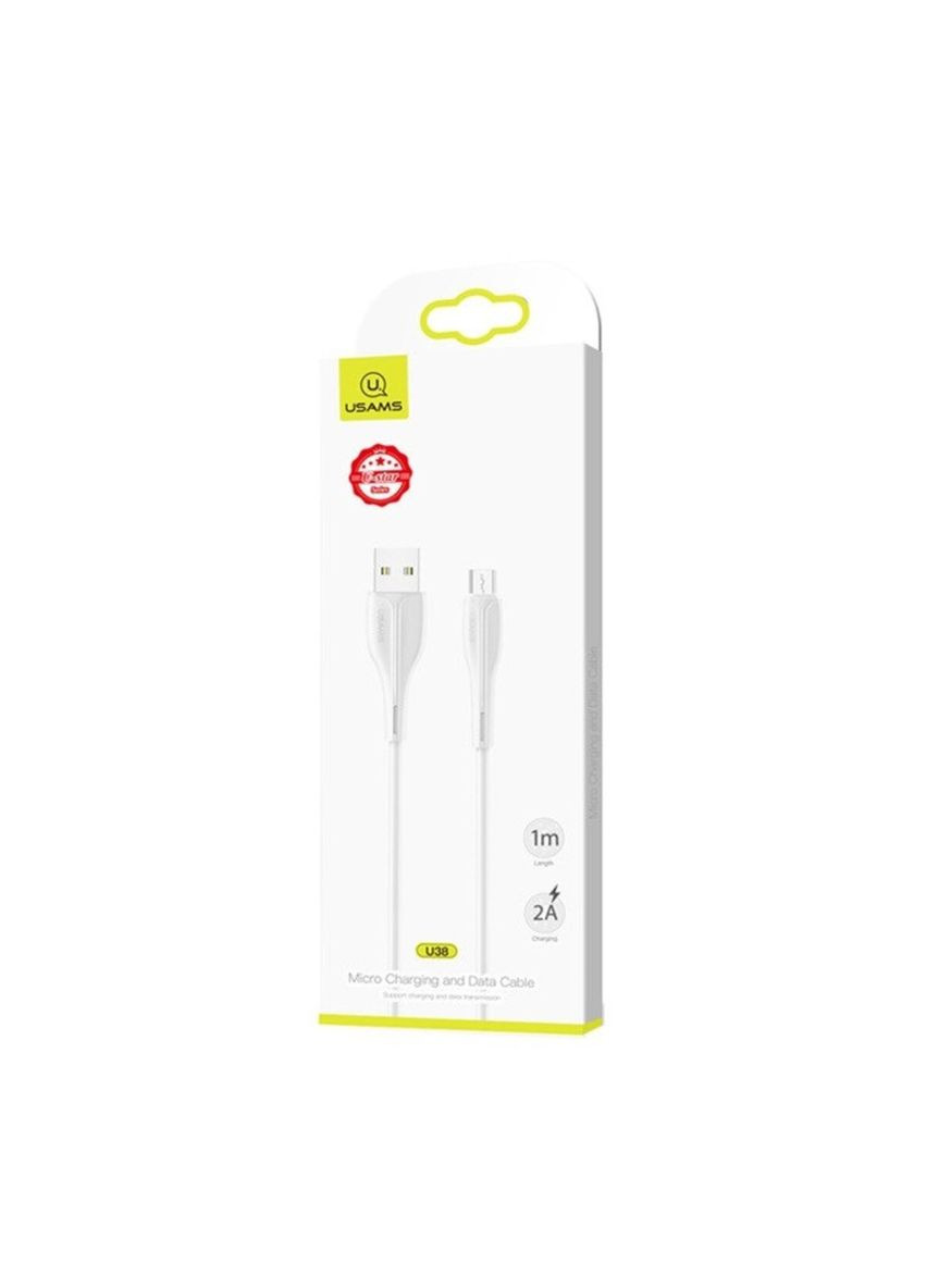 Кабель Micro Charging and Data Cable 1m White (SJ373USB02) USAMS US-SJ373 U38 (345108841)