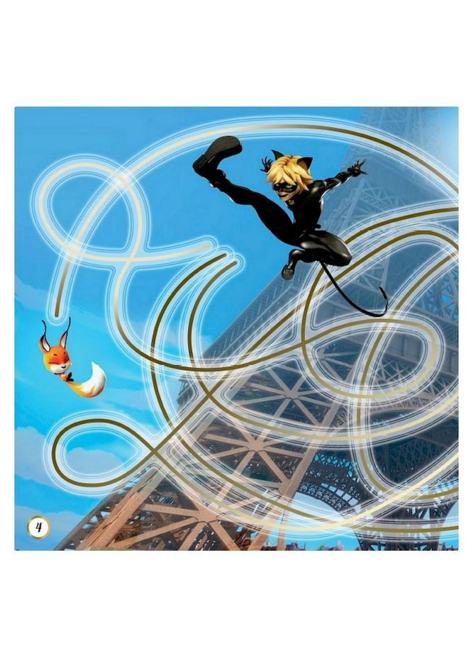 Лабиринты с наклейками "Сила превращения" Леди Баг 1249014, 450 наклеек Ranok Creative (334156205)