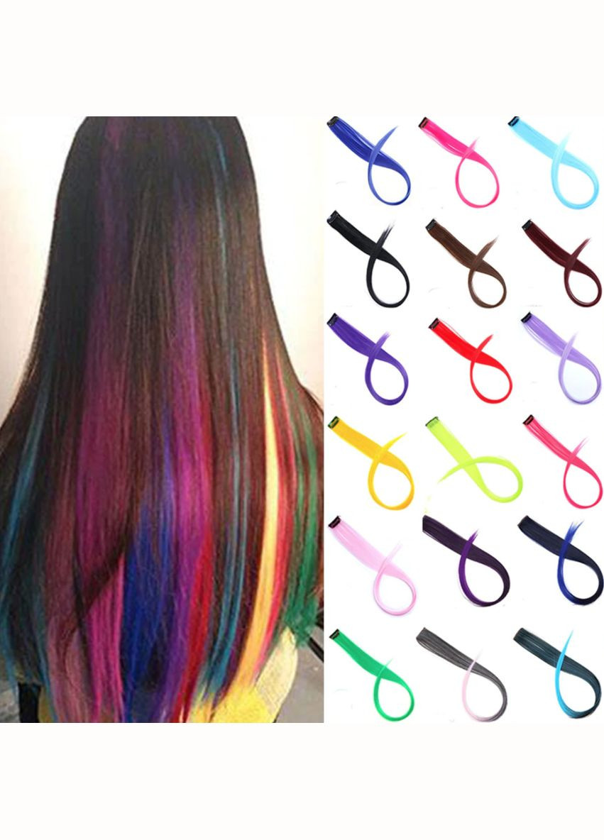 Канекалон однотонный на заколке 5271 No Brand (364494131)