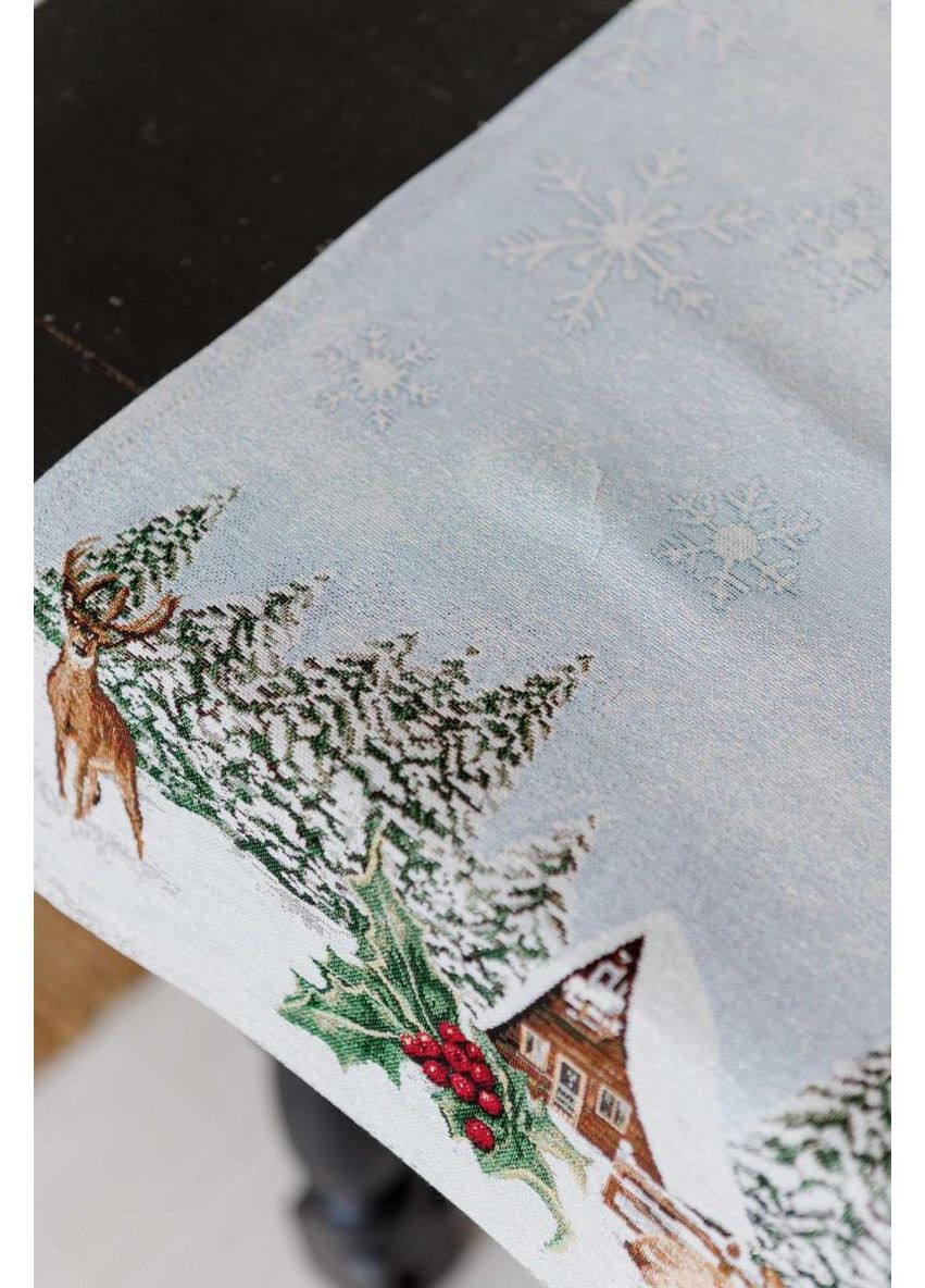 Ранер гобеленовый новогодний Squirrel 35х100 см дорожка на стол для праздничного оформления ProDobro (369377934)