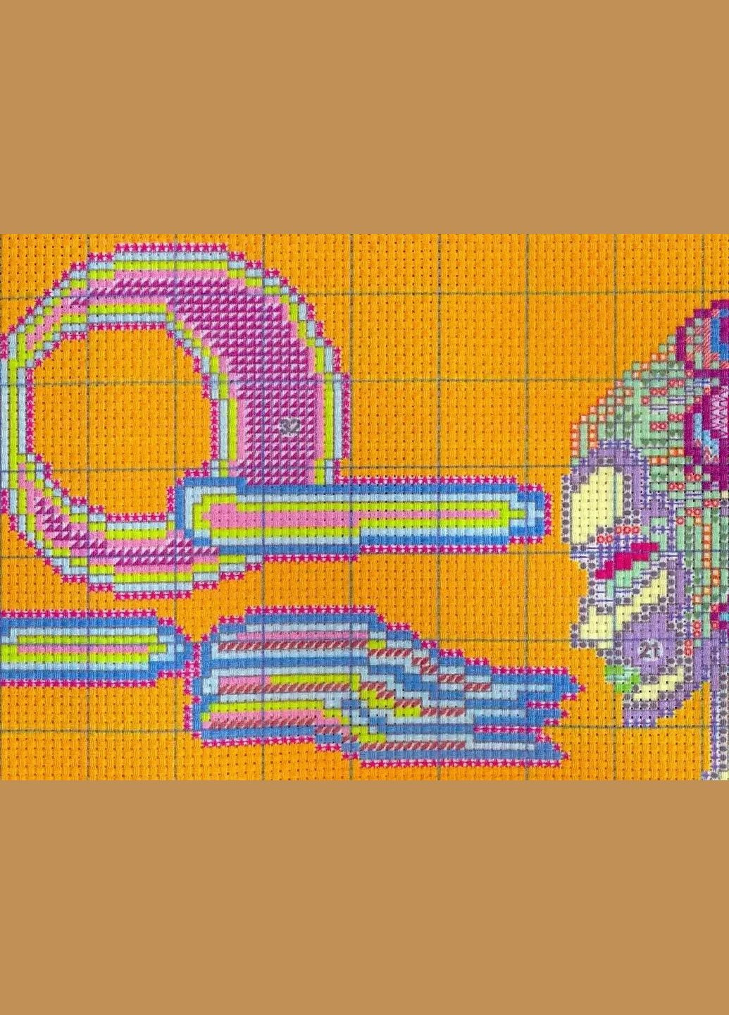 Набір для вишивання за нанесеною на канву схемою "Beautiful shot (5) ". AIDA 14CT printed, 44*50 см Joy Sunday (313613237)