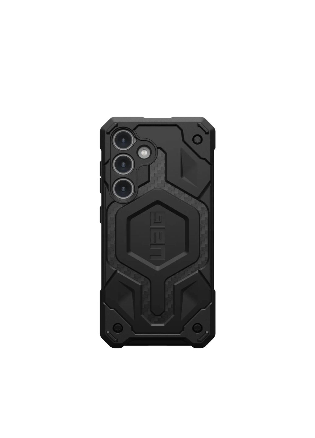 Чехол-накладка Monarch Pro для Samsung Galaxy S24 Carbon Fiber (214412114242) Urban Armor Gear (341486157)