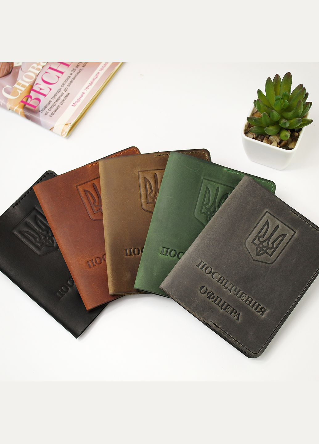 Обложка кожаная на Удостоверение офицера! STOK (294843323)