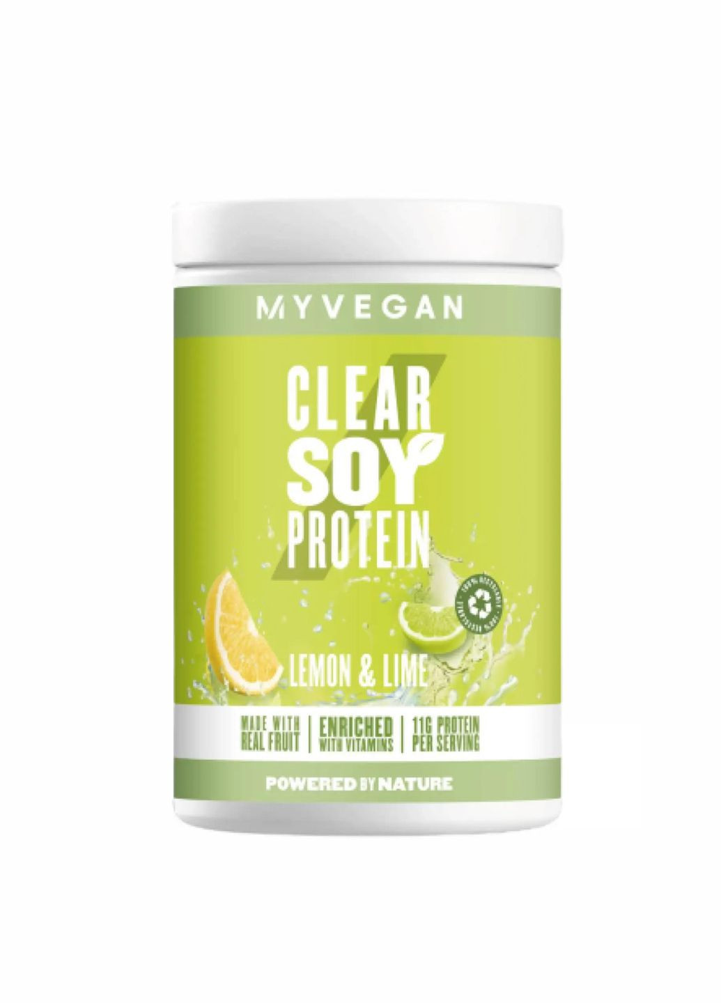 Clear Soy Protein - 340g Lemon Lime Соевый протеин My Protein (279784682)