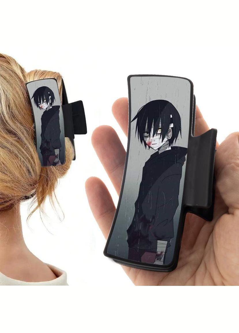 Заколка крабик для волос Аниме Ангел кровопролития #0003 черный No Brand (315631303)