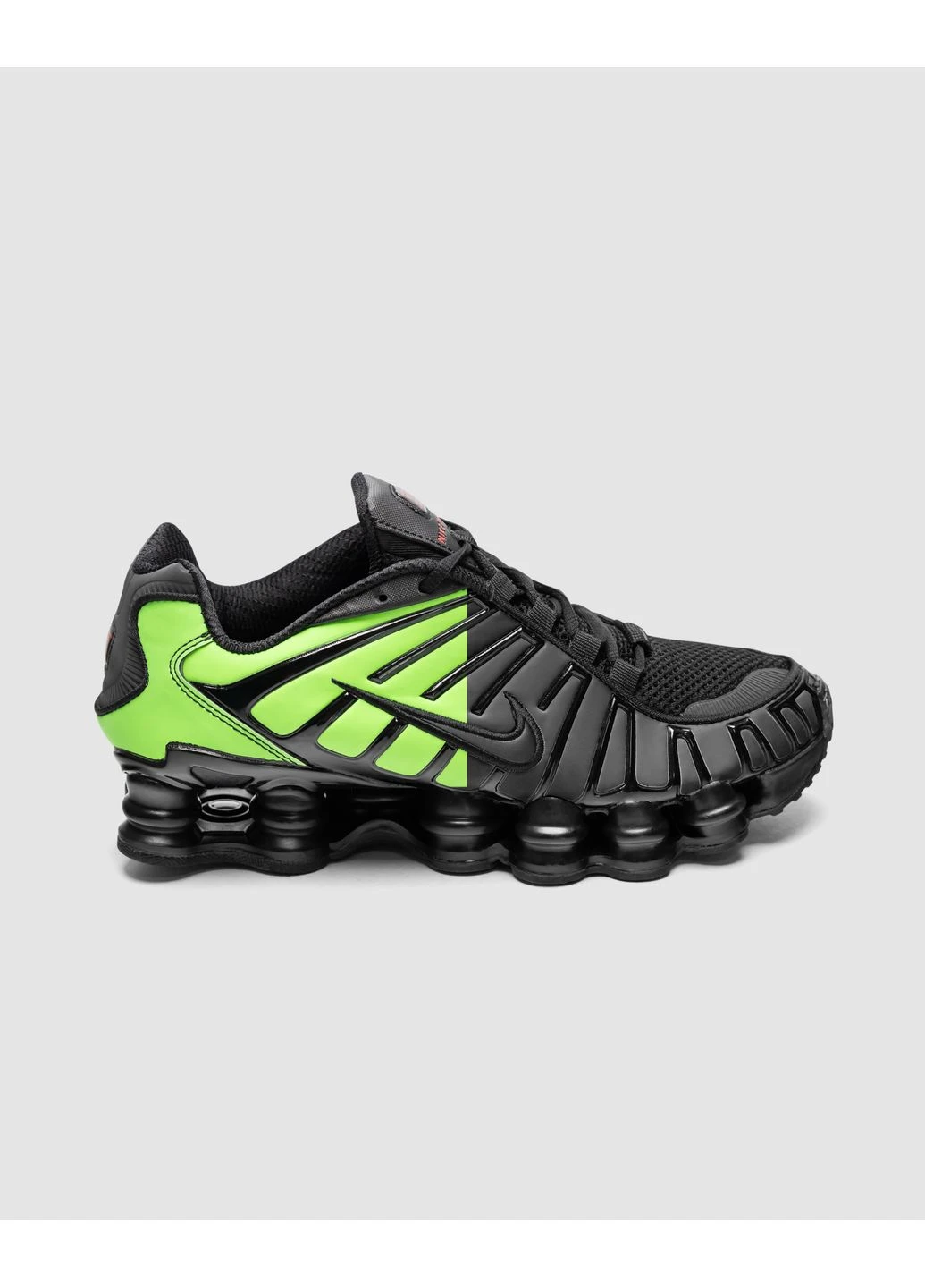 Зелені кросівки чоловічі nike shox tl university green gradient найк шокс тл зелені демісезон No Brand