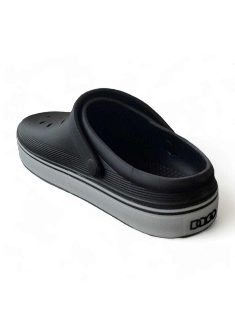 Черные кроксы женские style блакинти из eva-пены размер 40 (26 см) Dago