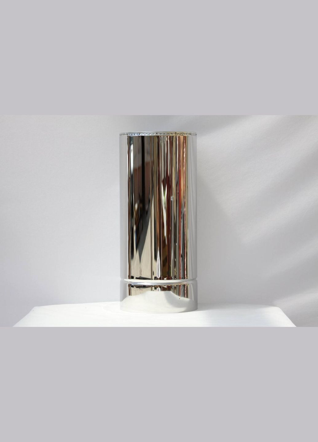 Труба для дымохода утепленная ф150/220 нерж/нерж 0,5м (сендвич) Комінвент (317295532)