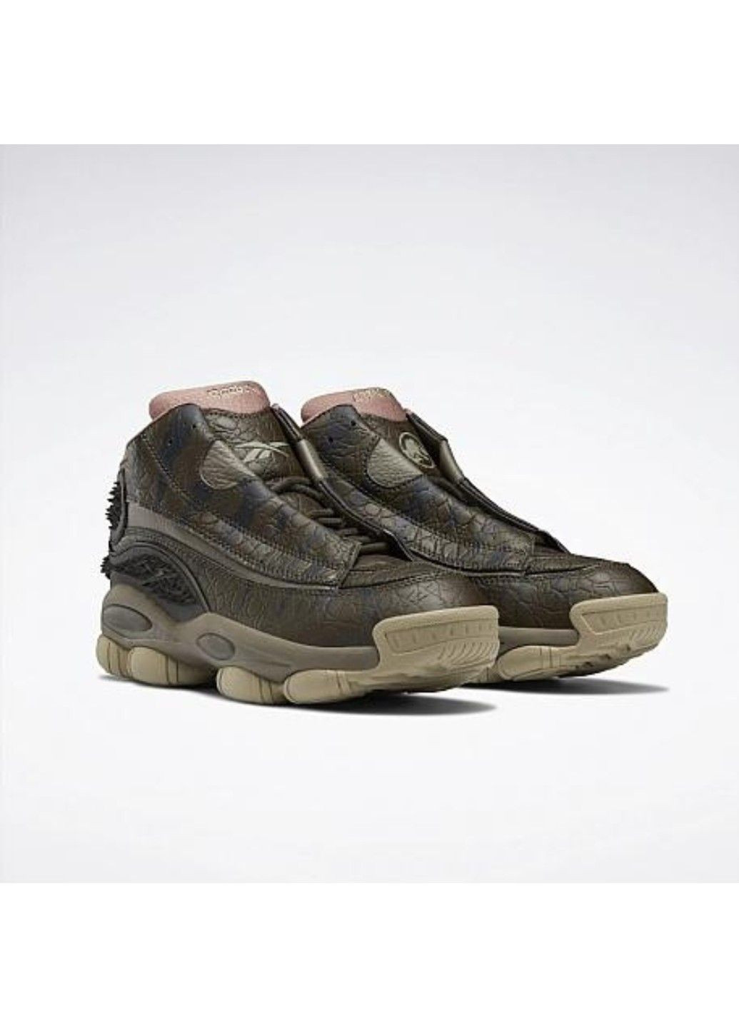 Reebok freestyle hi hombre olive hotsell