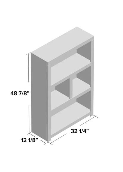 Стеллаж кухонный из дерева Тингер 3 латте (СТА-320016) No Brand (327869080)