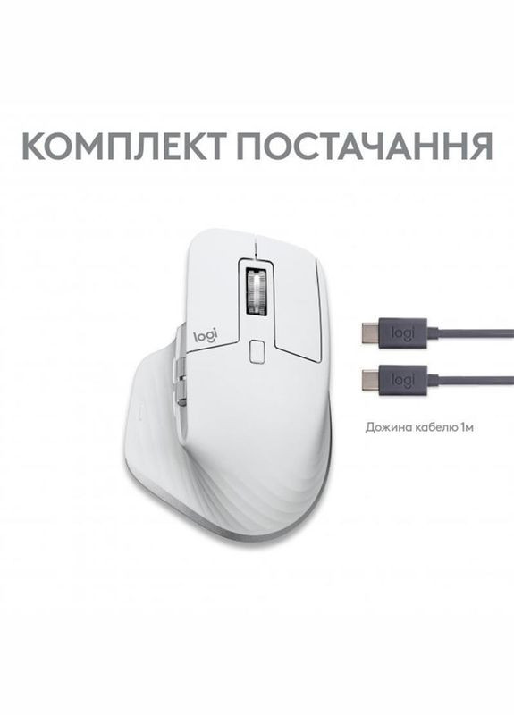 Миша Bluetooth MX Master 3S For Mac Pale Grey (910-006572) Logitech (314930186)