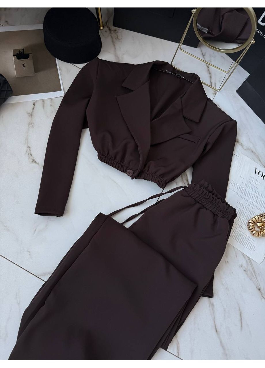 Женский шоколадный костюм No Brand (361022119)