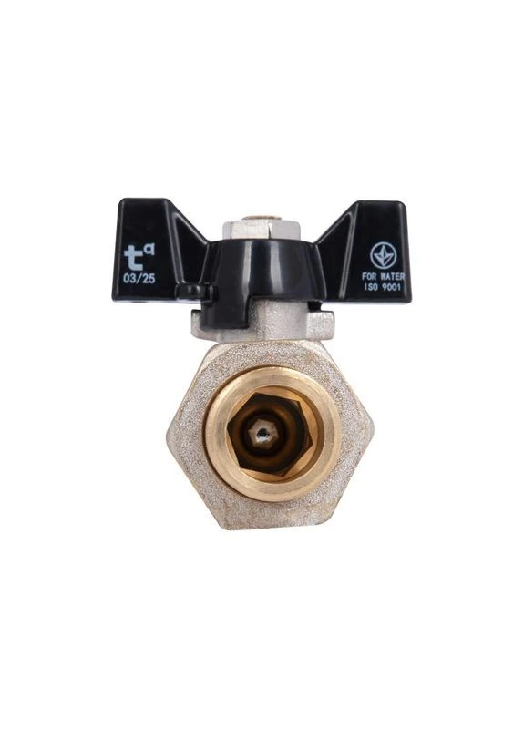 Шаровый кран "Американка" Base прямой 1/2" ВН SD221W15 Thermo Alliance (397564314)