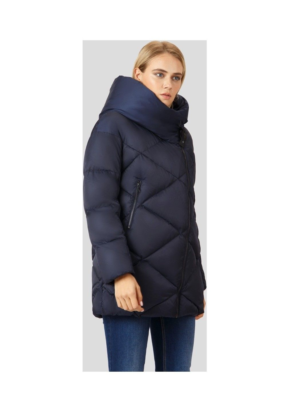 Синій зимній Пуховик Finn Flare