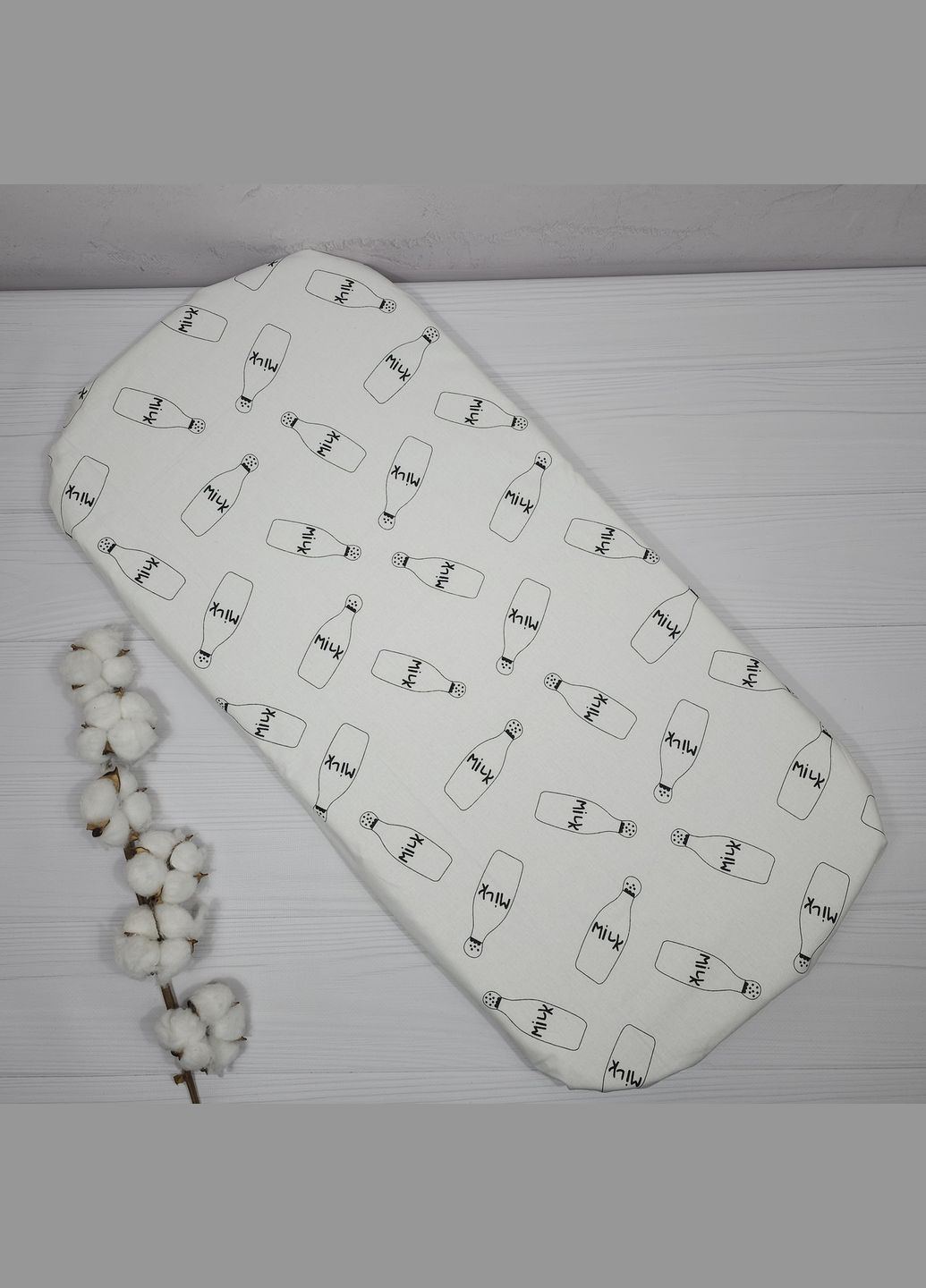 Набор в коляску з простынкой a.l.babybox Милк Розовый No Brand (315488182)